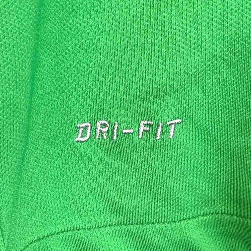 Nike Shirt Men's Medium Green Goalkeeper Soccer Jersey Dri Fit Striped Sports 30 - Picture 11 of 16